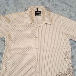Billabong button down semi formal shirt